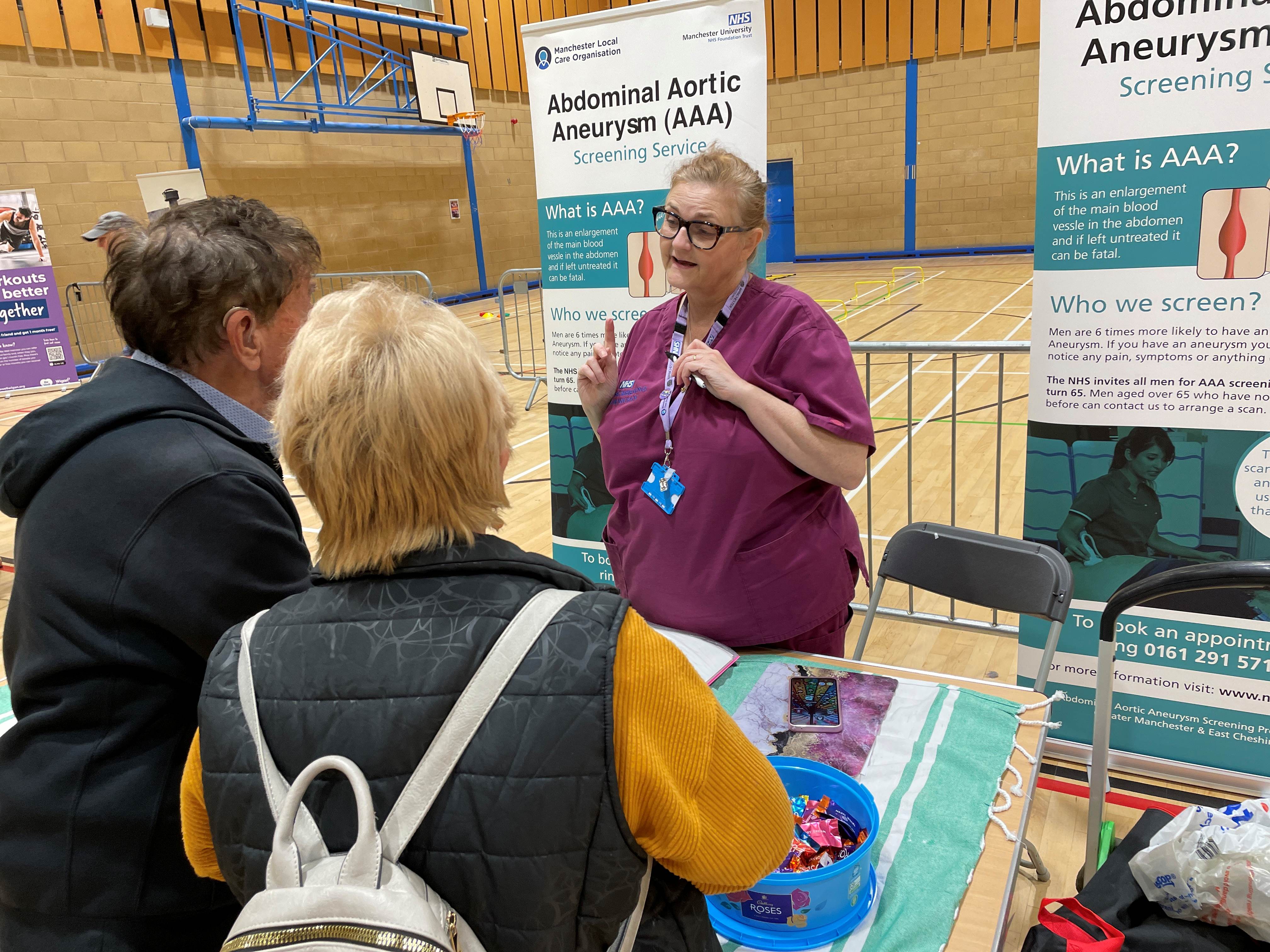 A previous health MOT session